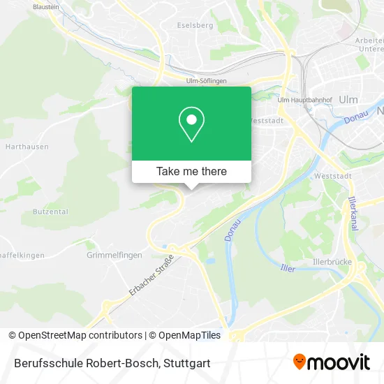 Карта Berufsschule Robert-Bosch