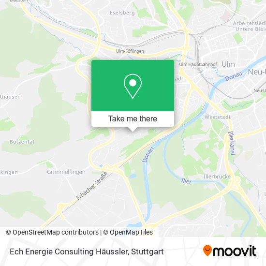 Карта Ech Energie Consulting Häussler