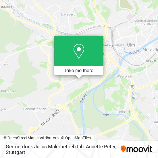 Germerdonk Julius Malerbetrieb Inh. Annette Peter map