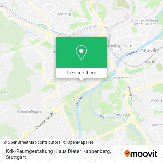 Карта Kdk-Raumgestaltung Klaus Dieter Kappenberg