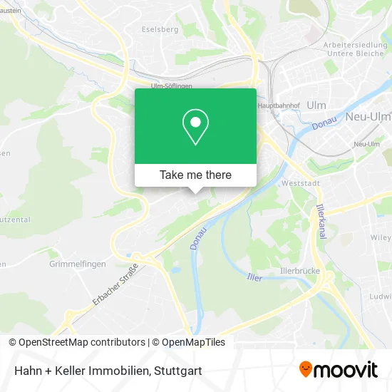 Карта Hahn + Keller Immobilien