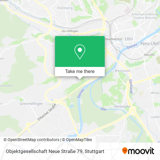 Карта Objektgesellschaft Neue Straße 79