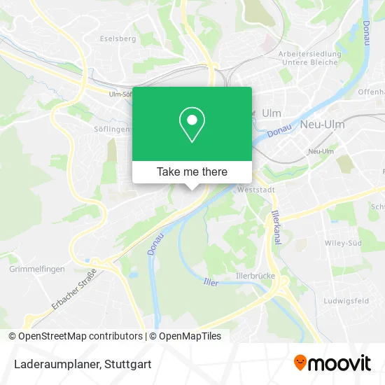 Карта Laderaumplaner