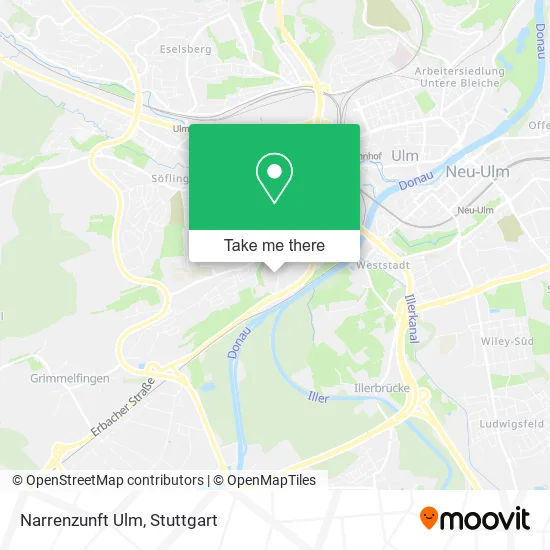 Карта Narrenzunft Ulm