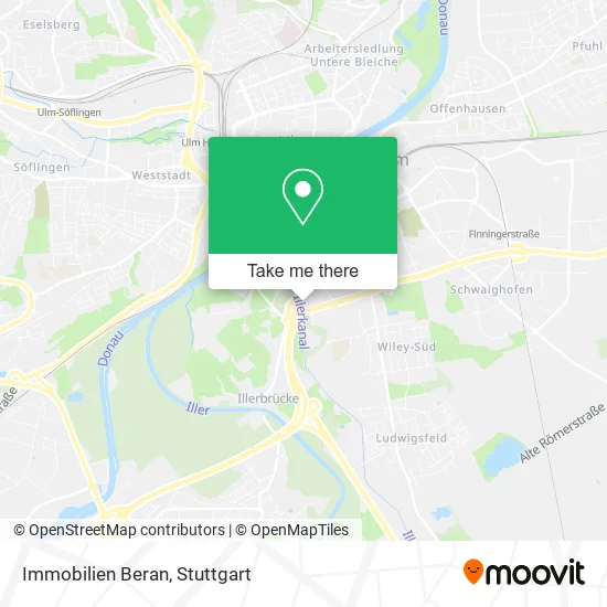 Карта Immobilien Beran