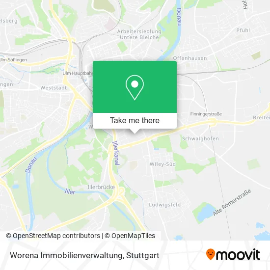 Карта Worena Immobilienverwaltung