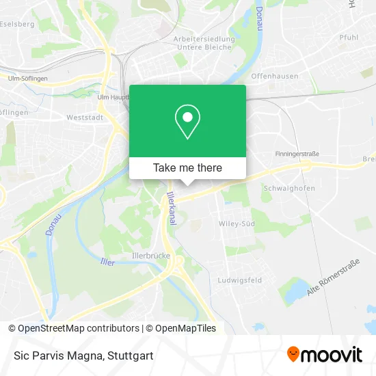 Карта Sic Parvis Magna