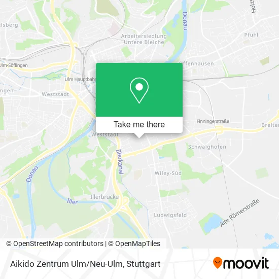 Карта Aikido Zentrum Ulm/Neu-Ulm