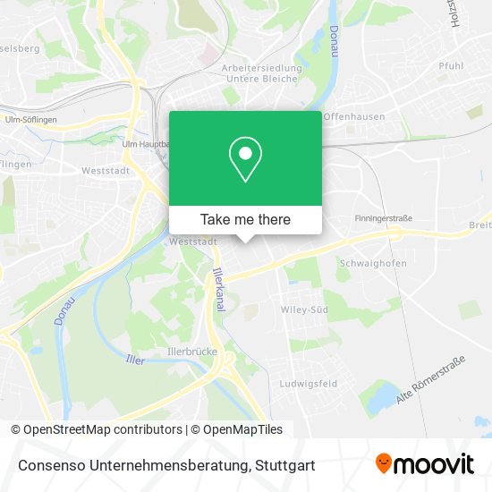 Consenso Unternehmensberatung map