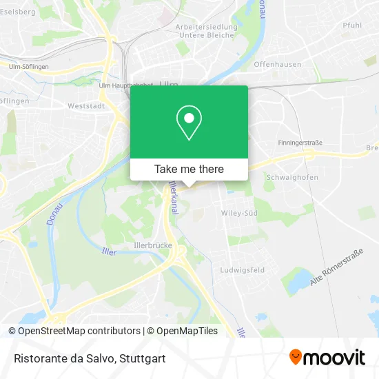 Карта Ristorante da Salvo