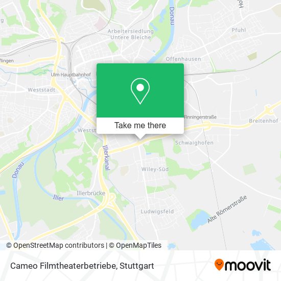 Cameo Filmtheaterbetriebe map