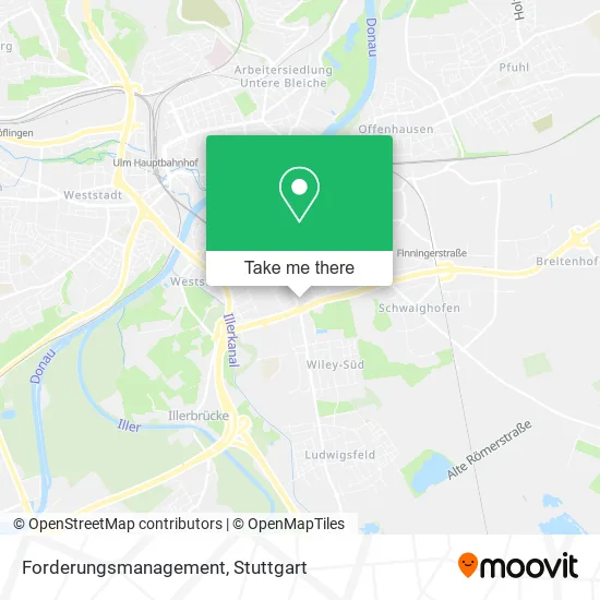 Карта Forderungsmanagement