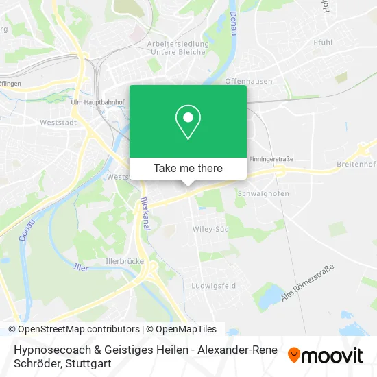 Карта Hypnosecoach & Geistiges Heilen - Alexander-Rene Schröder