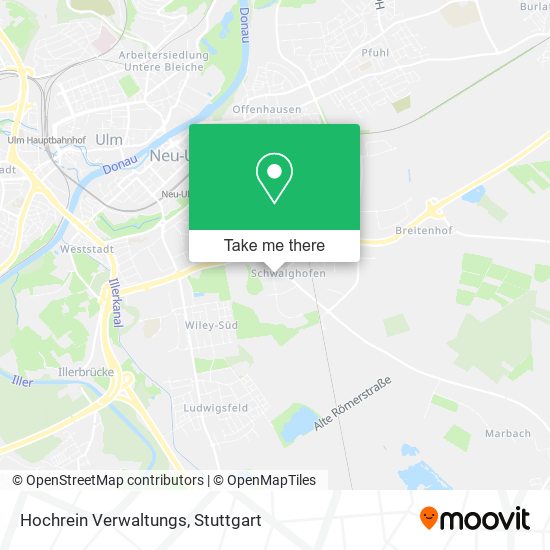 Hochrein Verwaltungs map