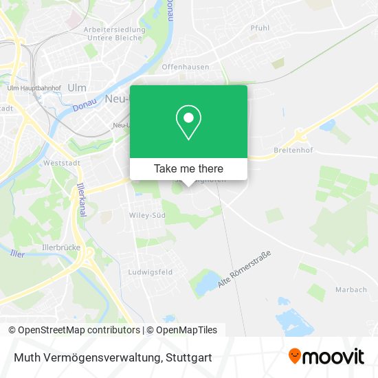 Muth Vermögensverwaltung map