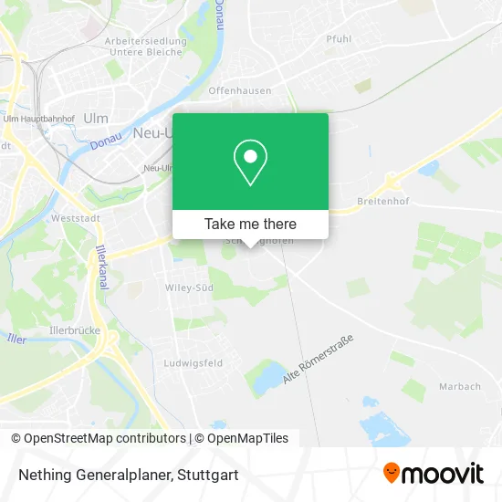 Карта Nething Generalplaner