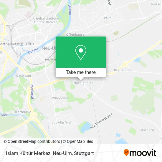 Карта Islam Kültür Merkezi Neu-Ulm