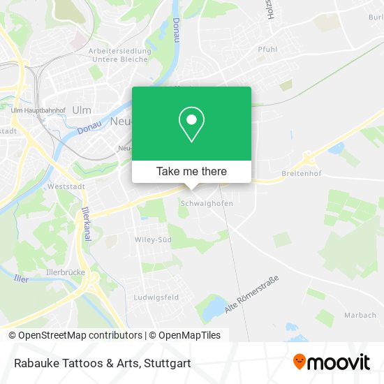 Rabauke Tattoos & Arts map