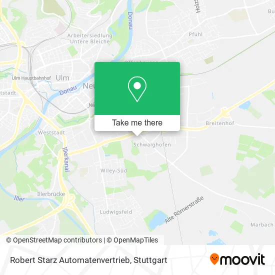 Карта Robert Starz Automatenvertrieb