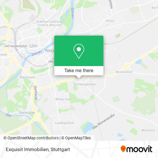 Exquisit Immobilien map