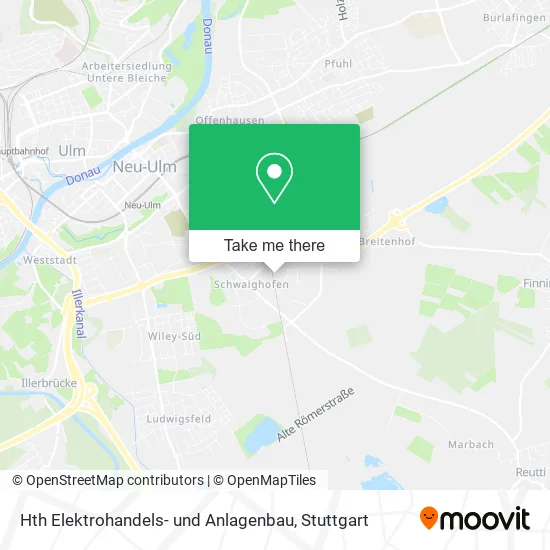 Карта Hth Elektrohandels- und Anlagenbau