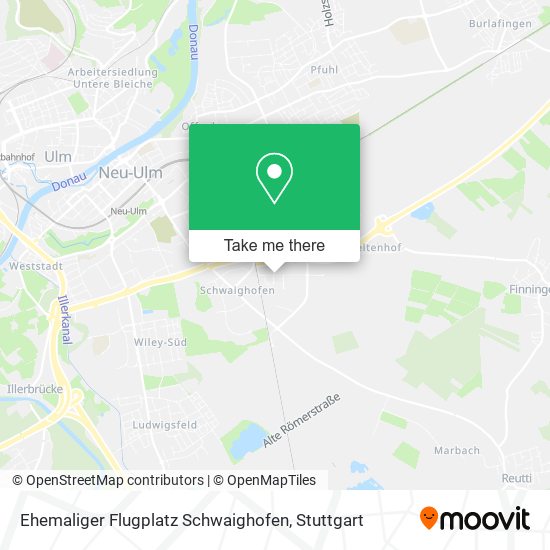 Ehemaliger Flugplatz Schwaighofen map
