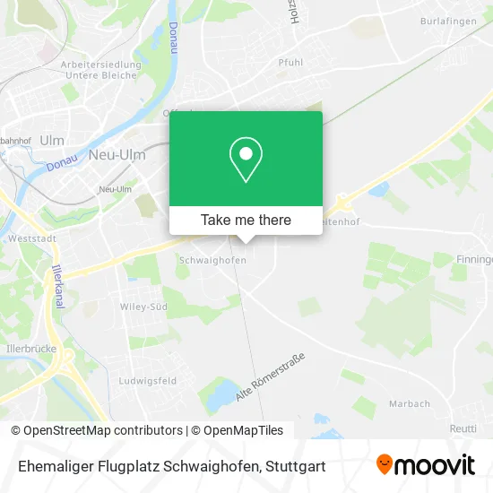 Карта Ehemaliger Flugplatz Schwaighofen