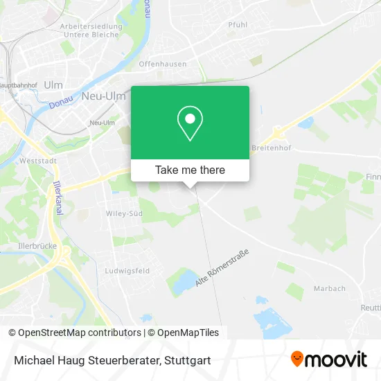 Карта Michael Haug Steuerberater