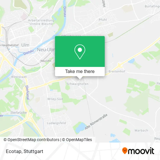 Ecotap map