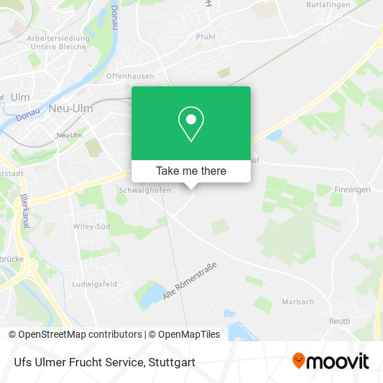 Карта Ufs Ulmer Frucht Service