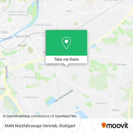 Карта MAN Nutzfahrzeuge Vertrieb
