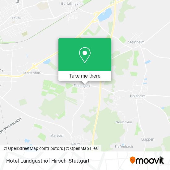 Hotel-Landgasthof Hirsch map