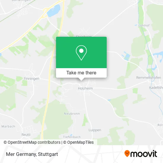 Карта Mer Germany
