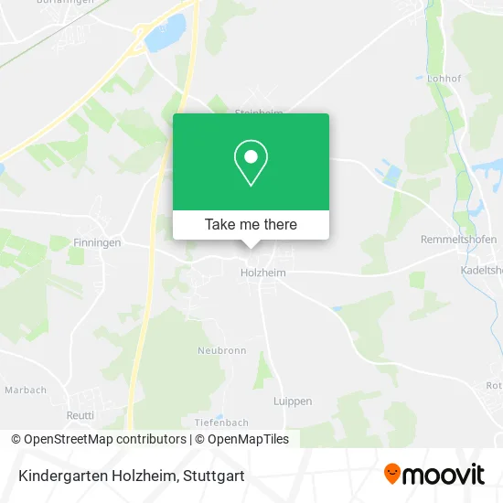 Карта Kindergarten Holzheim