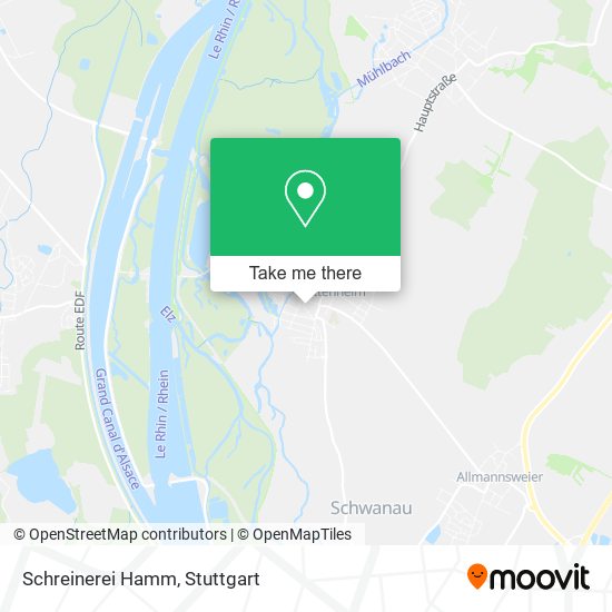 Schreinerei Hamm map