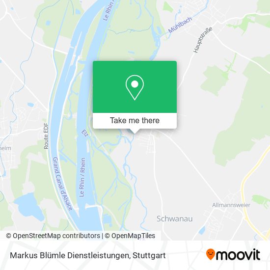 Markus Blümle Dienstleistungen map