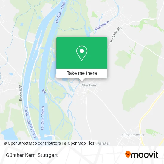 Карта Günther Kern