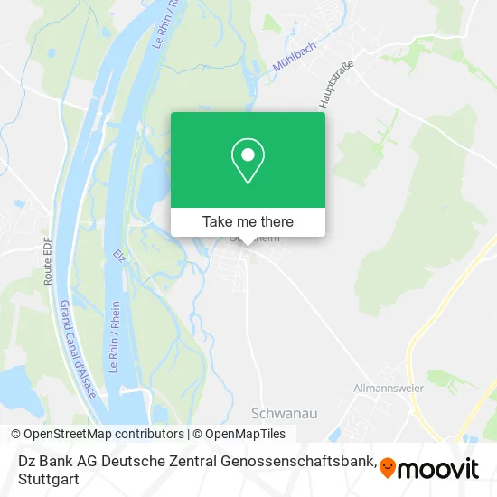 Карта Dz Bank AG Deutsche Zentral Genossenschaftsbank