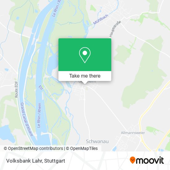 Volksbank Lahr map