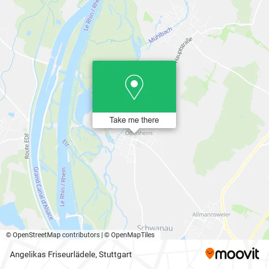 Карта Angelikas Friseurlädele