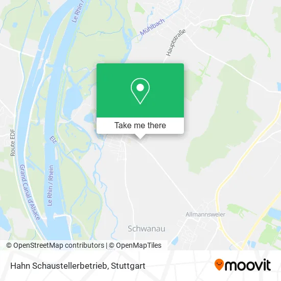 Карта Hahn Schaustellerbetrieb