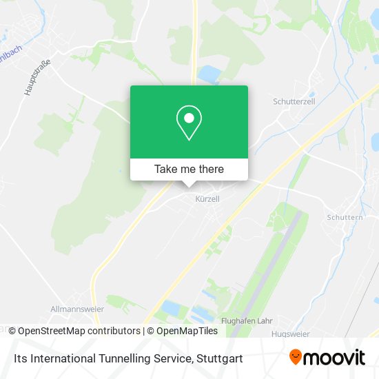 Its International Tunnelling Service map