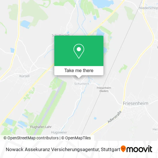 Карта Nowack Assekuranz Versicherungsagentur