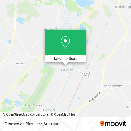 Promedica Plus Lahr map