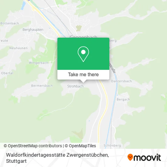 Карта Waldorfkindertagesstätte Zwergenstübchen