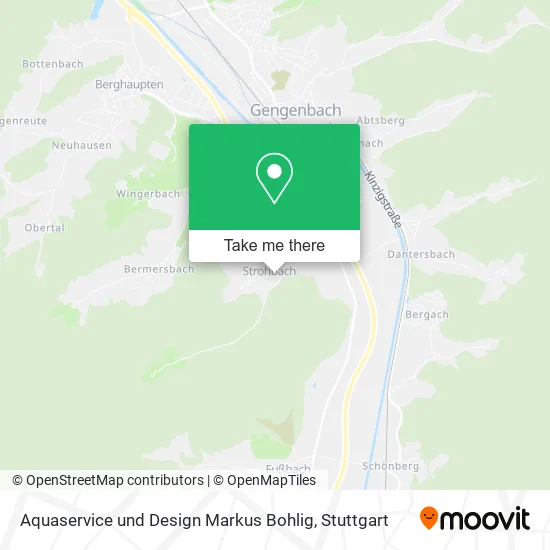 Карта Aquaservice und Design Markus Bohlig
