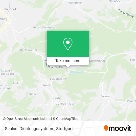 Карта Sealsol Dichtungssysteme