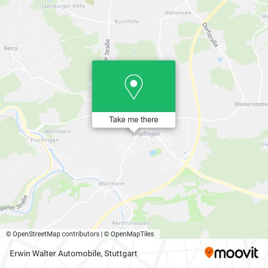 Erwin Walter Automobile map
