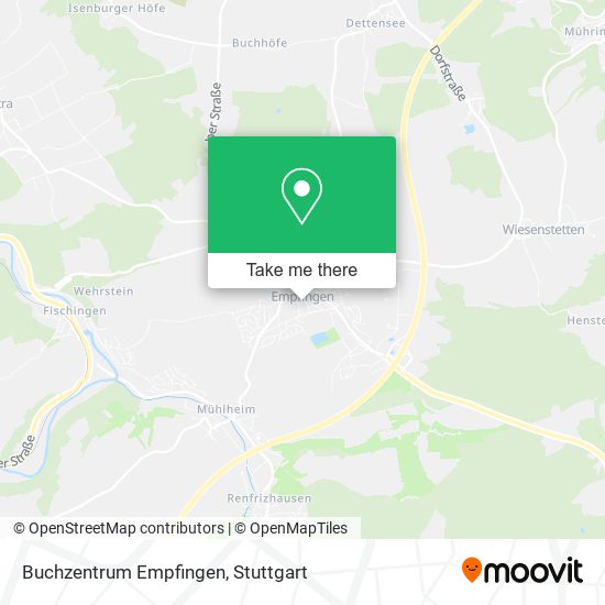 Buchzentrum Empfingen map