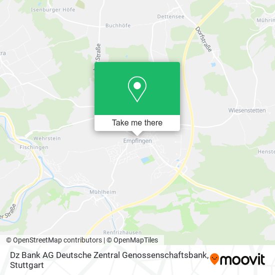 Dz Bank AG Deutsche Zentral Genossenschaftsbank map